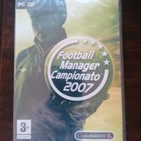 videogioco pc football manager campionato 2007 