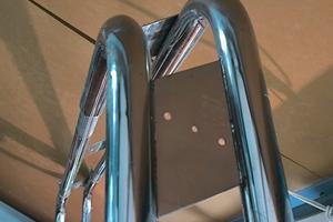 roll bar barca in acciaio