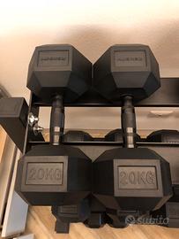 Dumbell e rastrelliera