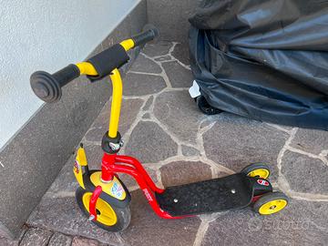 Puky Monopattino rosso per bambino tre ruote
