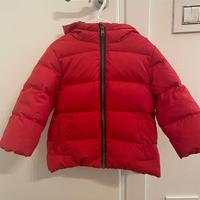 Piumino/Cappotto Benetton Rosso