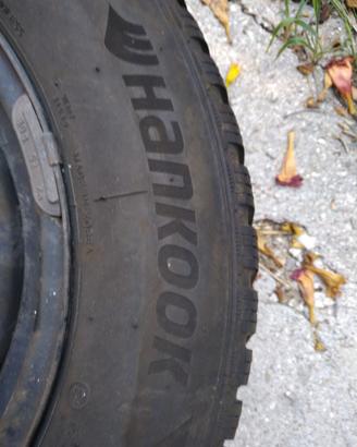 Cerchi R15 e gomme invernali Hankook 
