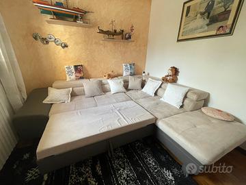 Divano letto angolare