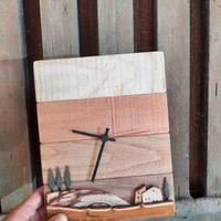 orologio artigianale fatto a mano in legno
