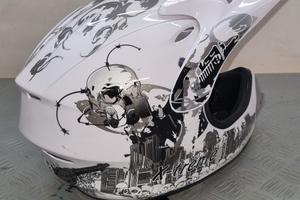 casco minicross bambino