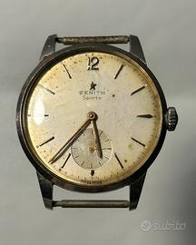 Orologio zenith sporto stellina vintage