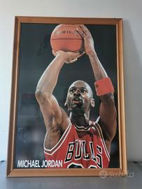 Poster Michael Jordan anni 90