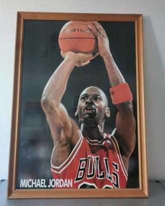Poster Michael Jordan anni 90