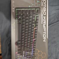 combo mouse e tastiera the g-lab