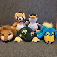 🧸 Set Quottini Q8 anni ’90 – 5 peluche originali