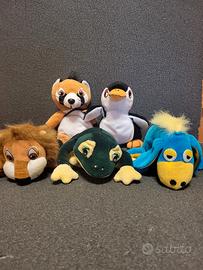 🧸 Set Quottini Q8 anni ’90 – 5 peluche originali
