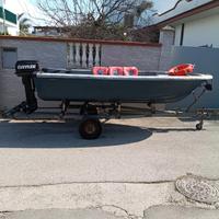 Barca e motore Evinrude 