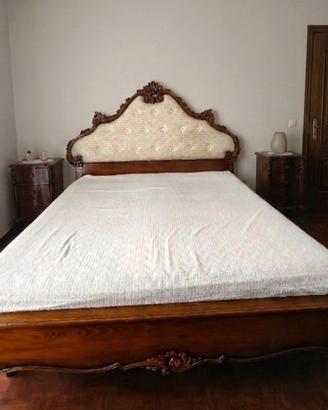 Letto king size in legno 
