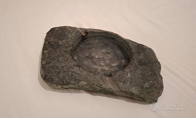 Posacenere svuotatasche - pietra naturale lavorata