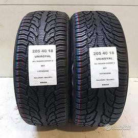 2 gomme 205 40 18 uniroyal br494