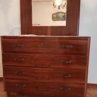 Comò con specchio anni 50 