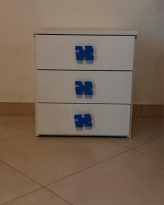 Comodino cameretta