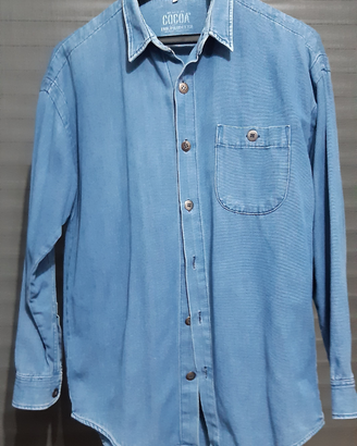 Camicia jeans uomo