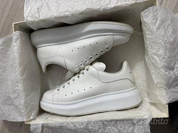 Scarpe Alexander McQueen bianche donna 38 e mezzo