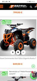 Quad 125 KXD commander