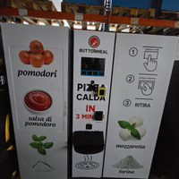 Distributore pizza patatine fritte gelati e snack