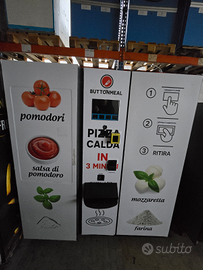 Distributore pizza patatine fritte gelati e snack