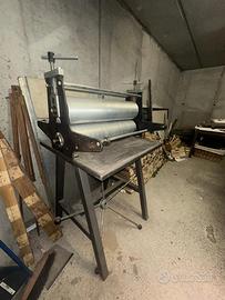 Torchio calcografico manuale professionale