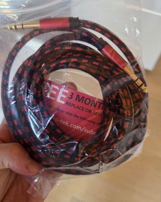 Anpro cavo per chitarra 3 metri — jack 6,35 mm, nu