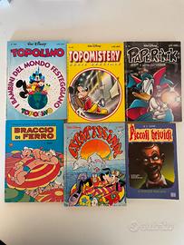 Fumetti Disney Braccio diFerro Piccoli Brividi Tex