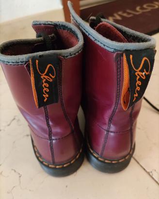 Scarpe alte anfibi bambina taglia 36