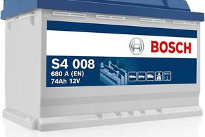 Bosch S4 008 Batteria per Auto 74 A/h - 680 A - 12