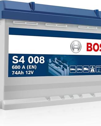 Bosch S4 008 Batteria per Auto 74 A/h - 680 A - 12