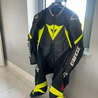 Tuta moto in pelle Dainese