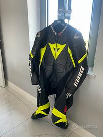 Tuta moto in pelle Dainese