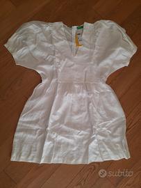 Vestito lino Benetton nuovo