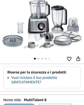 Robot cucina Bosch Multitalent 8