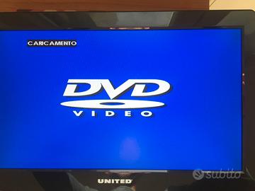 TV UNITED con lettore DVD incorporato