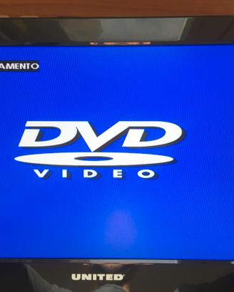 TV UNITED con lettore DVD incorporato