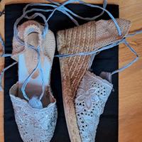 Espadrillas Frau argento
