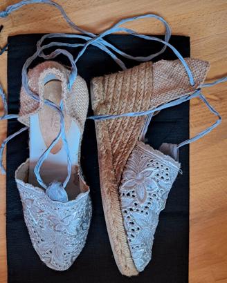 Espadrillas Frau argento