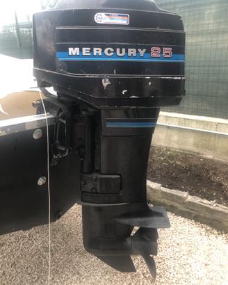 Motore fuoribordo Mercury 40 CV 2T - Scarico all'e