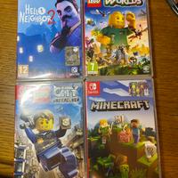 Nintendo Switch 4 giochi