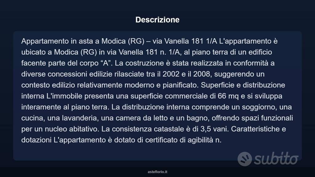 Appartamento – Modica, Gianforma, Frigintini - Vista 4