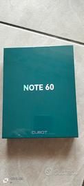 cubot note 60 16/128 garanzia imballato 