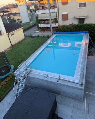intex fuori terra 9,75x4,88h132cm con struttura