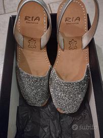 Minorchine RIA Menorca Glitter Argento - N. 40