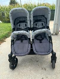 Trio passeggino gemellare bbtwin
