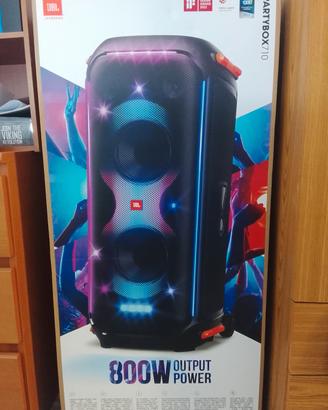 JBL PartyBox 710 NUOVA SIGILLATA + Microfoni + Gar