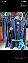 Tailleur completo vintage Punto e Virgola lana 