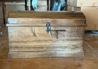 Cassapanca in Legno Massello